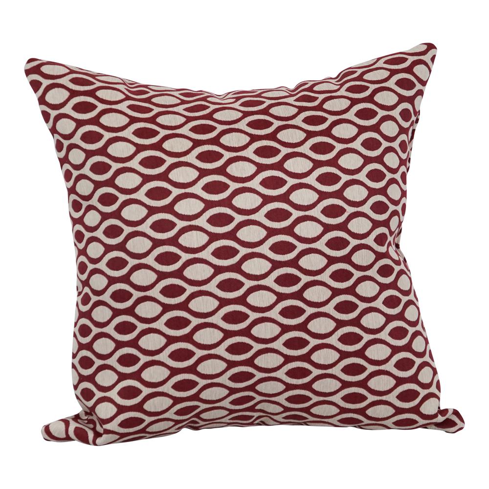 17-inch Jacquard Throw Pillow with Insert 9910-S1-ID-118. Picture 1