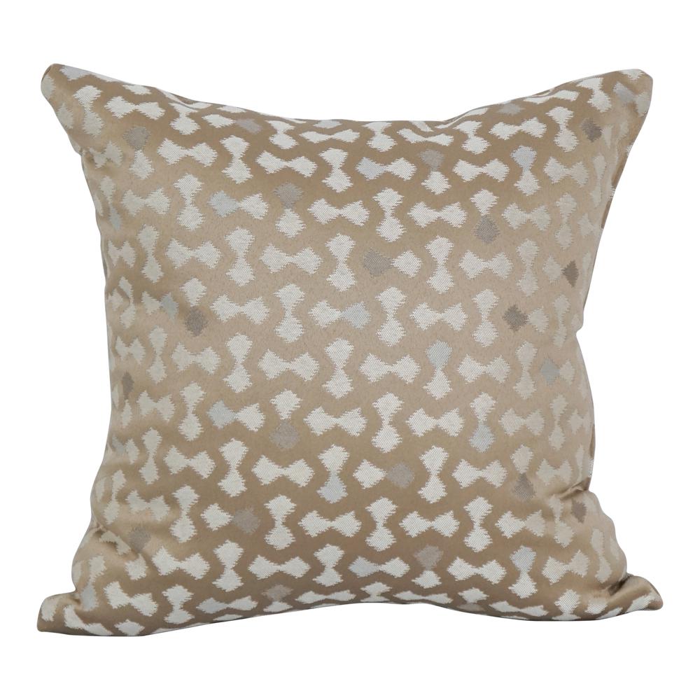 17-inch Jacquard Throw Pillow with Insert 9910-S1-ID-123. Picture 1