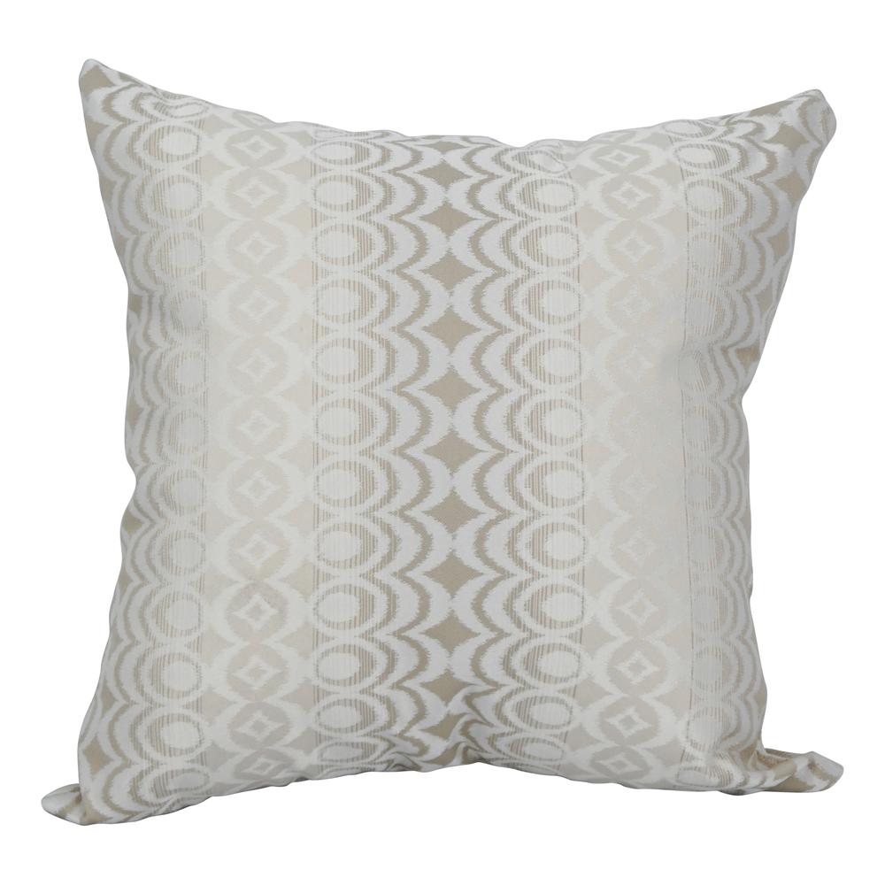 17-inch Jacquard Throw Pillow with Insert 9910-S1-ID-126. Picture 1