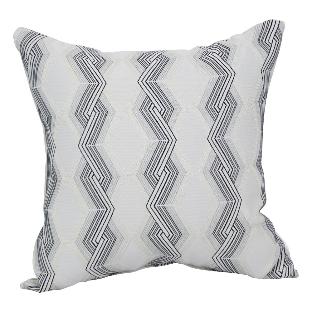 17-inch Jacquard Throw Pillow with Insert 9910-S1-ID-133. Picture 1