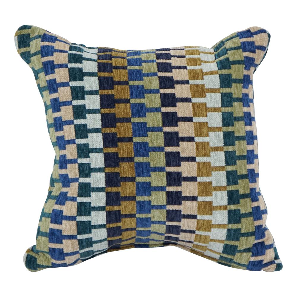 17-inch Jacquard Throw Pillow with Insert 9910-S1-ID-135. Picture 1
