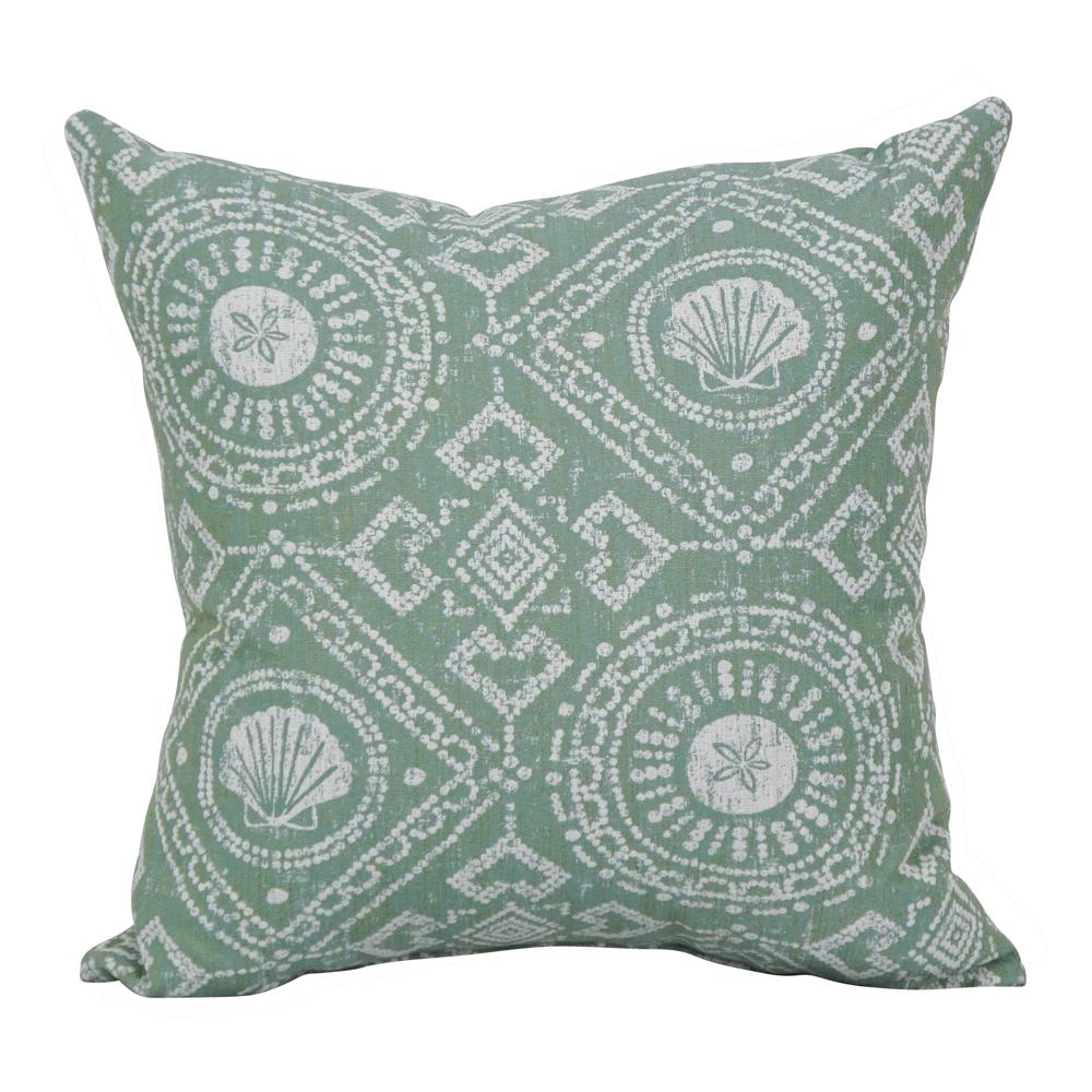 17-inch Jacquard Throw Pillow with Insert 9910-S1-ID-144. Picture 1