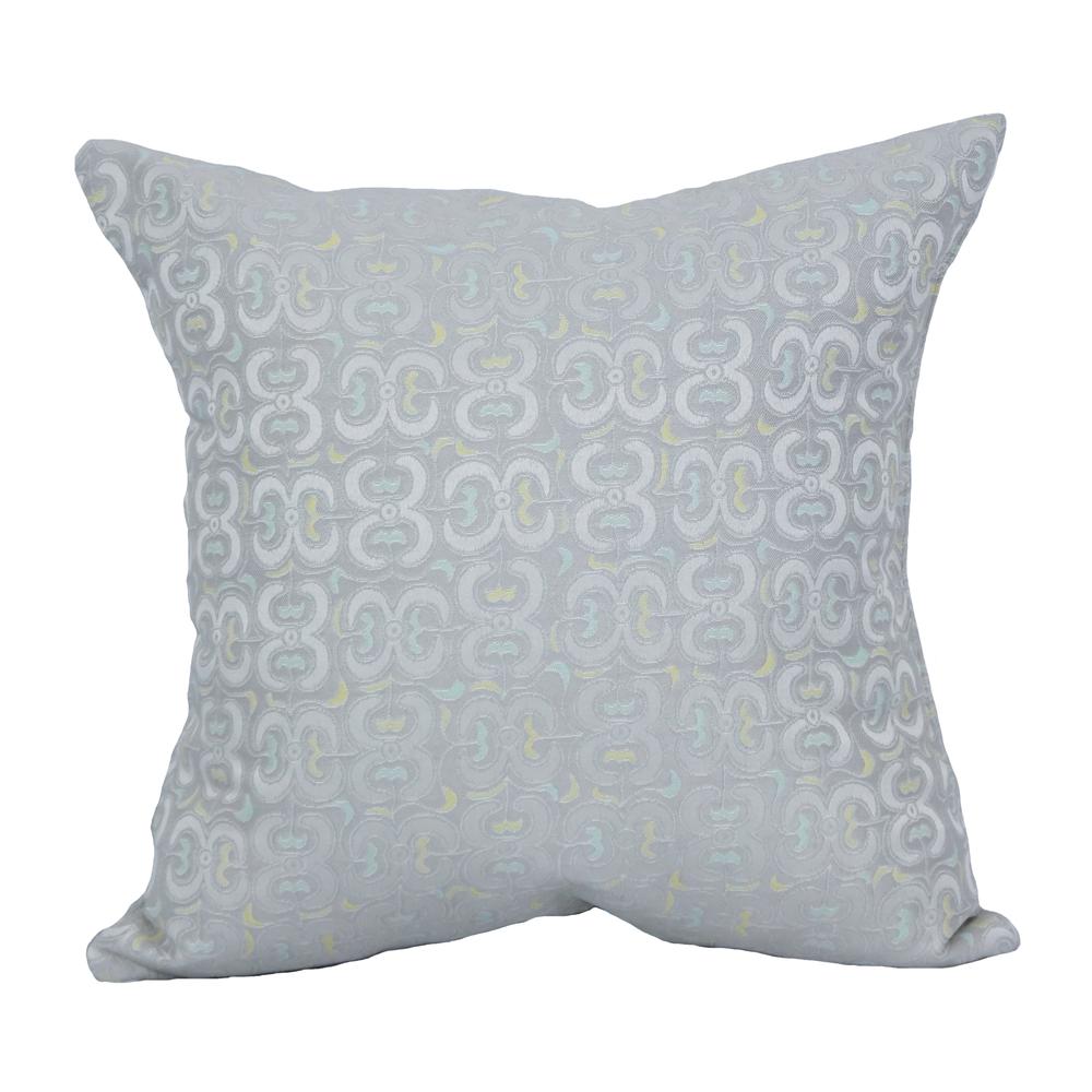 17-inch Jacquard Throw Pillow with Insert 9910-S1-ID-146. Picture 1