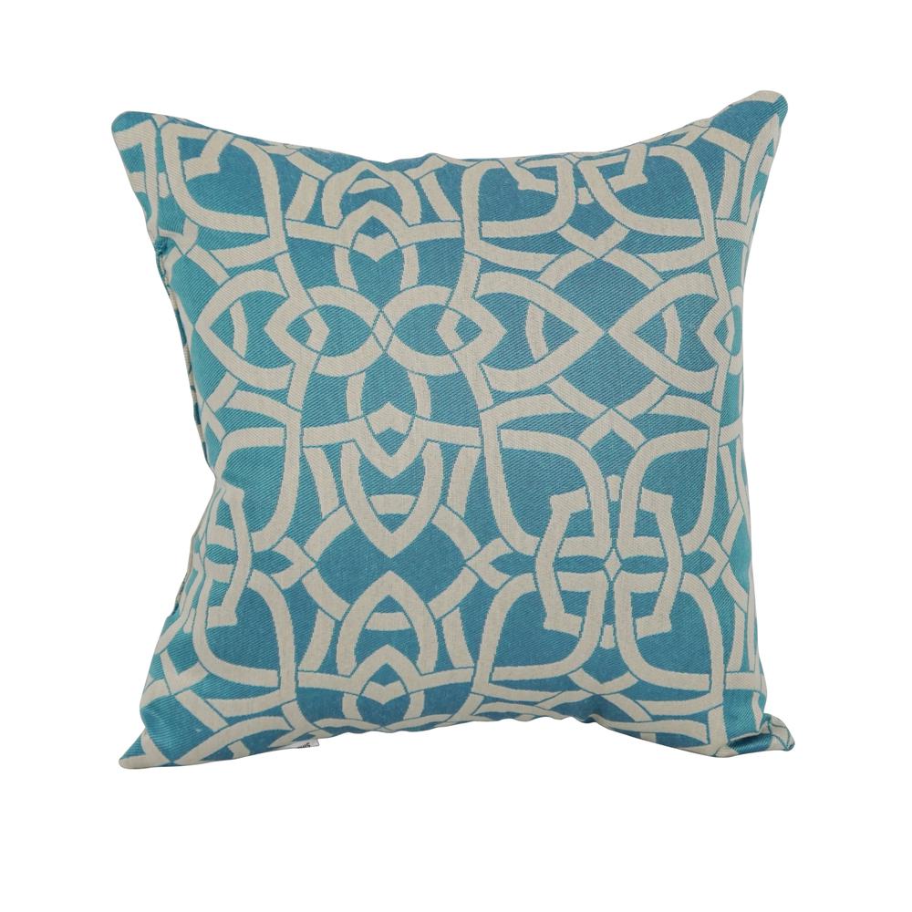 17-inch Square Premium Polyester Outdoor Throw Pillow  9910-S1-PO-001. Picture 1