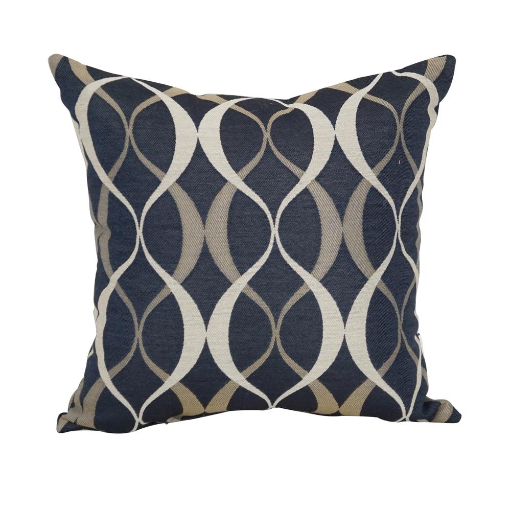 17-inch Square Premium Polyester Outdoor Throw Pillow  9910-S1-PO-003. Picture 1