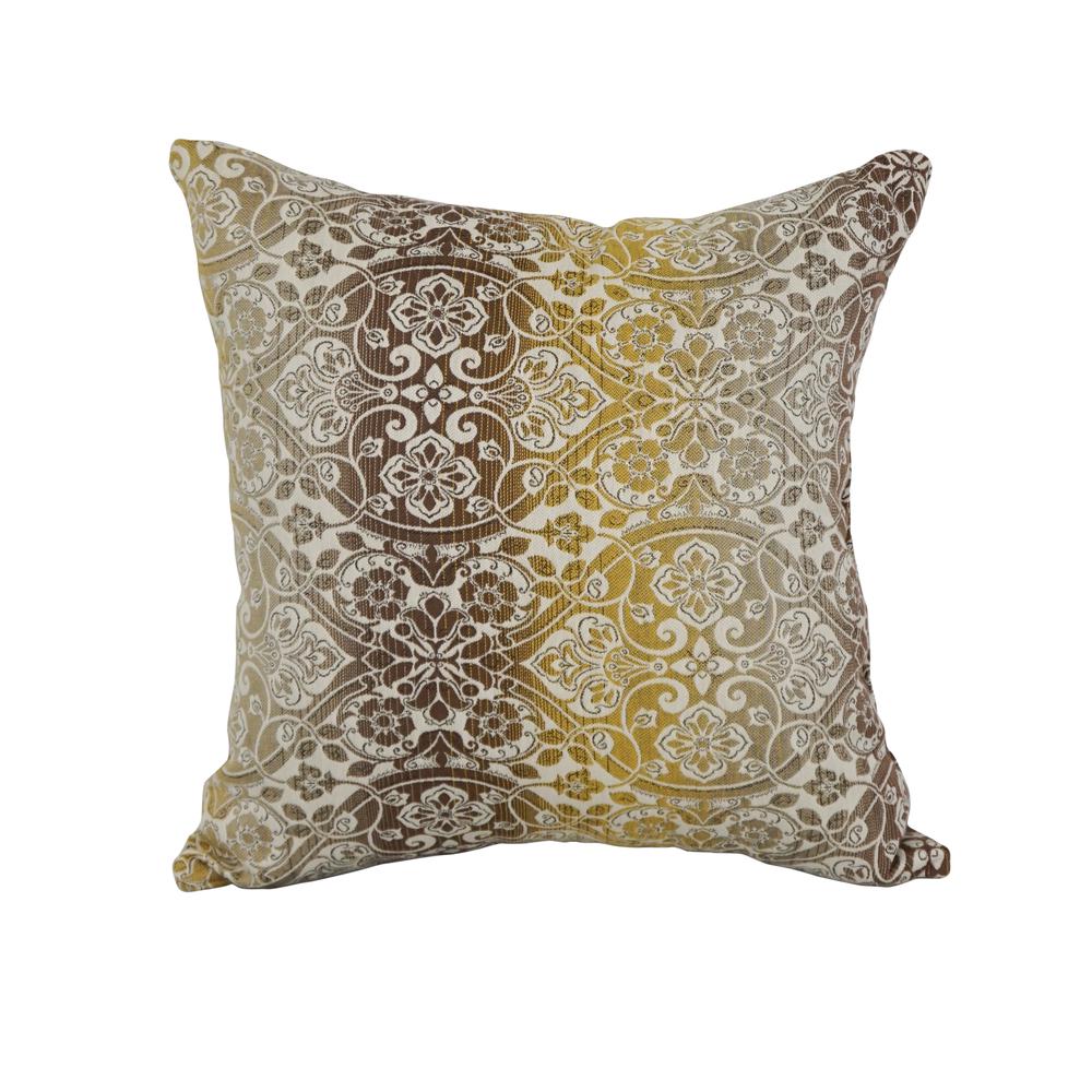 17-inch Square Premium Polyester Outdoor Throw Pillow  9910-S1-PO-007. Picture 1