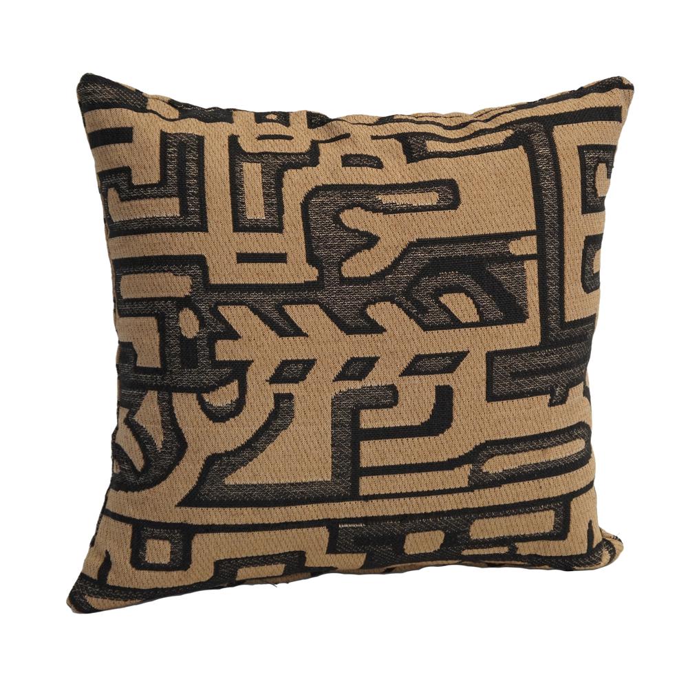 17-inch Tapestry Throw Pillow with Insert  9910-S1-ZP-ID-034. Picture 1