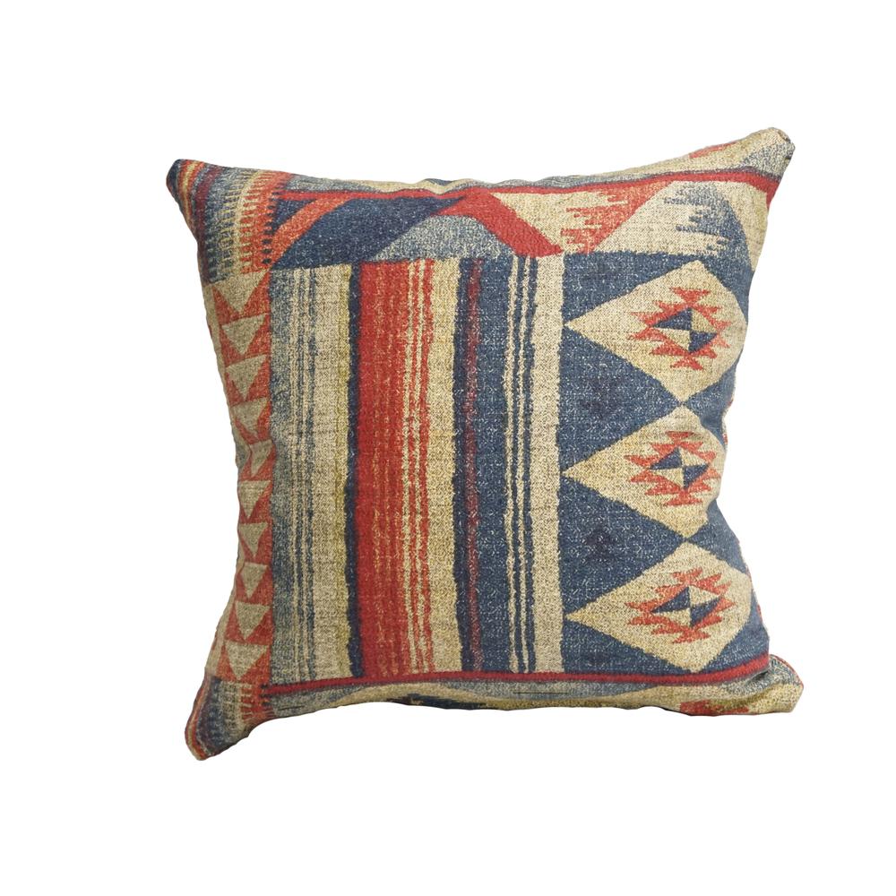 17-inch Tapestry Throw Pillow with Insert  9910-S1-ZP-ID-043. Picture 1