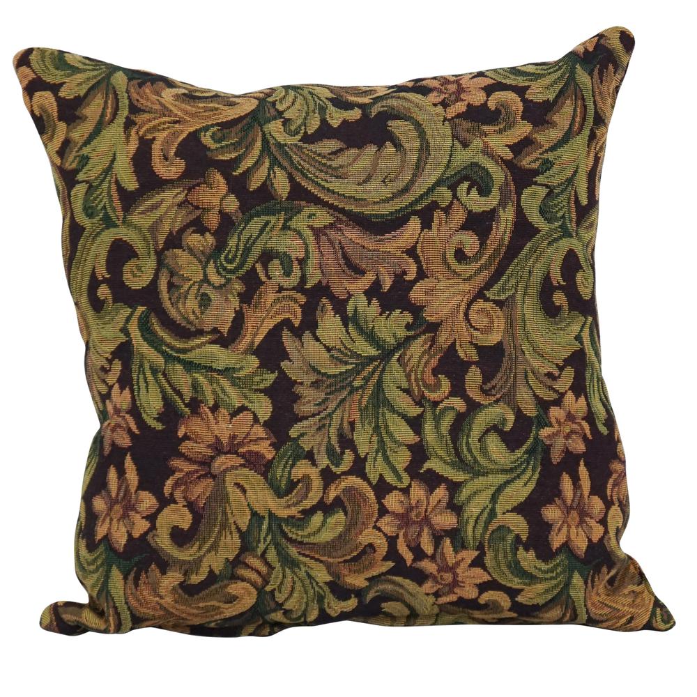 17-inch Tapestry Throw Pillow with Insert  9910-S1-ZP-ID-053. Picture 1