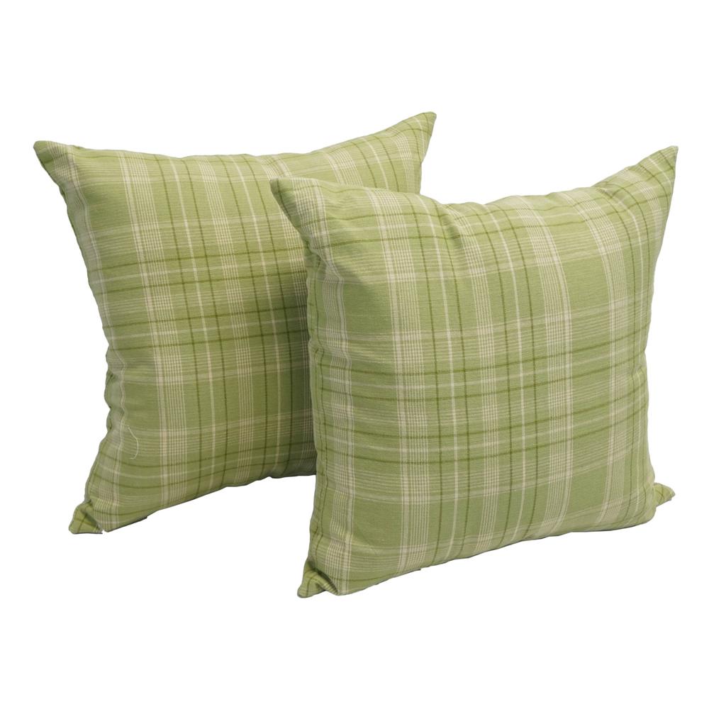 17-inch Jacquard Throw Pillows with Inserts (Set of 2)  9910-S2-ID-001. Picture 1
