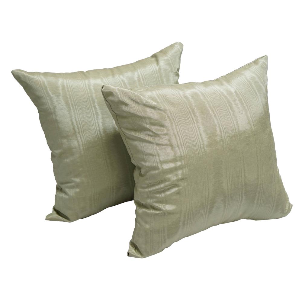 17-inch Jacquard Throw Pillows with Inserts (Set of 2)  9910-S2-ID-022. Picture 1