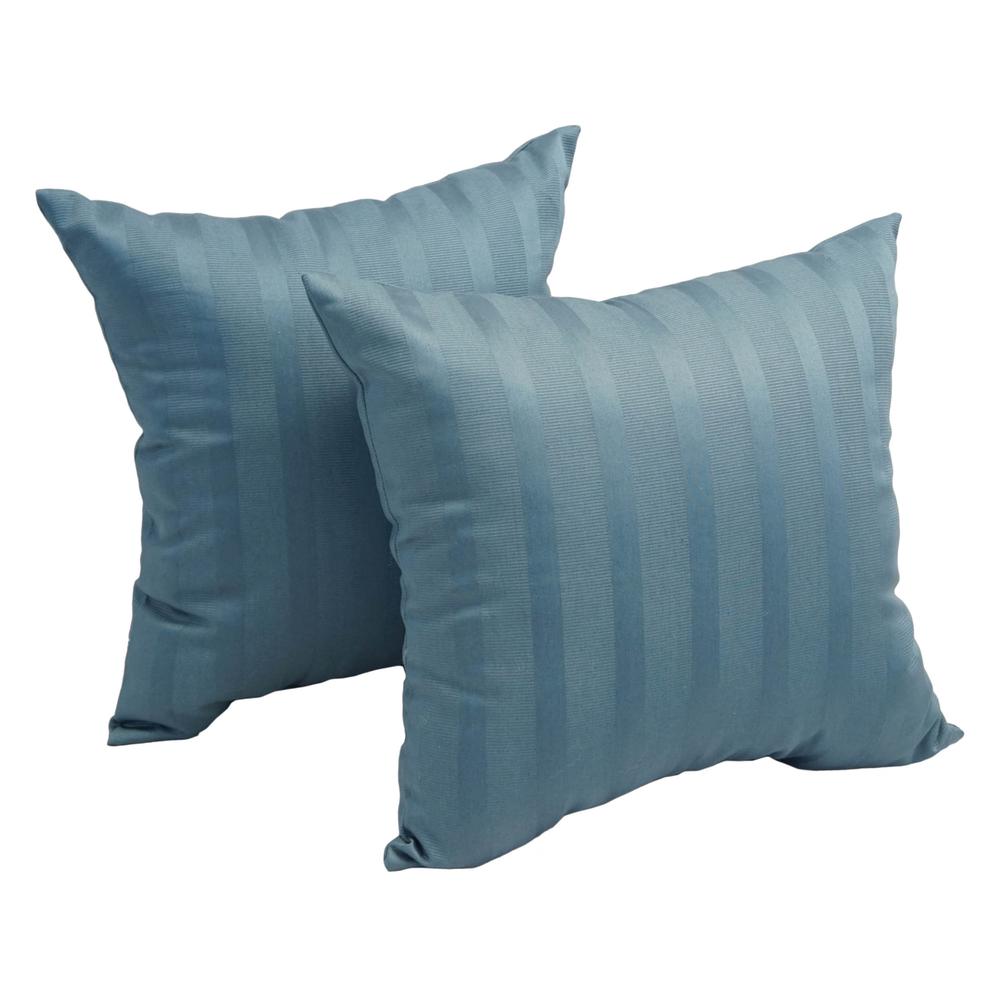 17-inch Jacquard Throw Pillows with Inserts (Set of 2)  9910-S2-ID-024. Picture 1