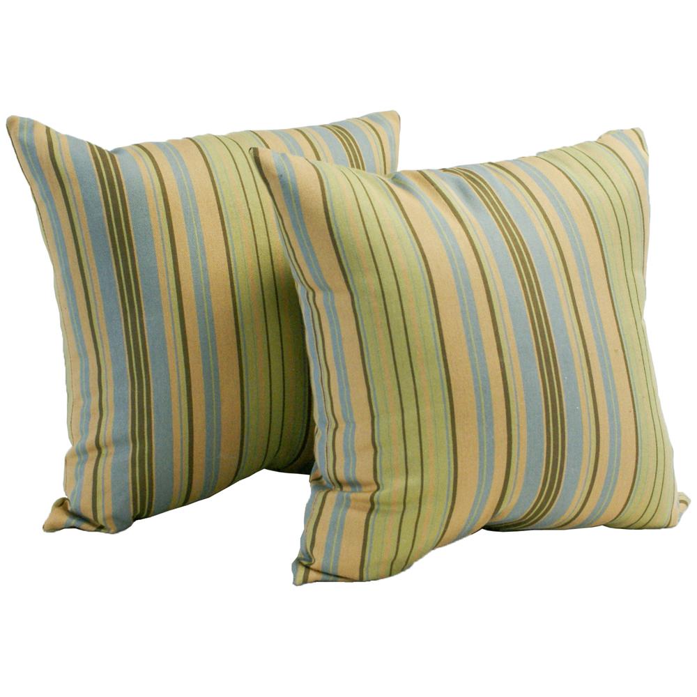 17-inch Jacquard Throw Pillows with Inserts (Set of 2)  9910-S2-ID-064. The main picture.