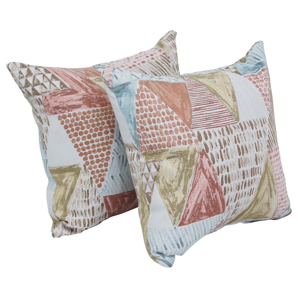 17-inch Jacquard Throw Pillows with Inserts (Set of 2)  9910-S2-ID-106. The main picture.