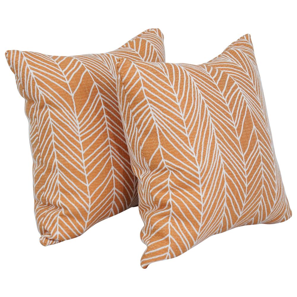17-inch Jacquard Throw Pillows with Inserts (Set of 2)  9910-S2-ID-137. Picture 1