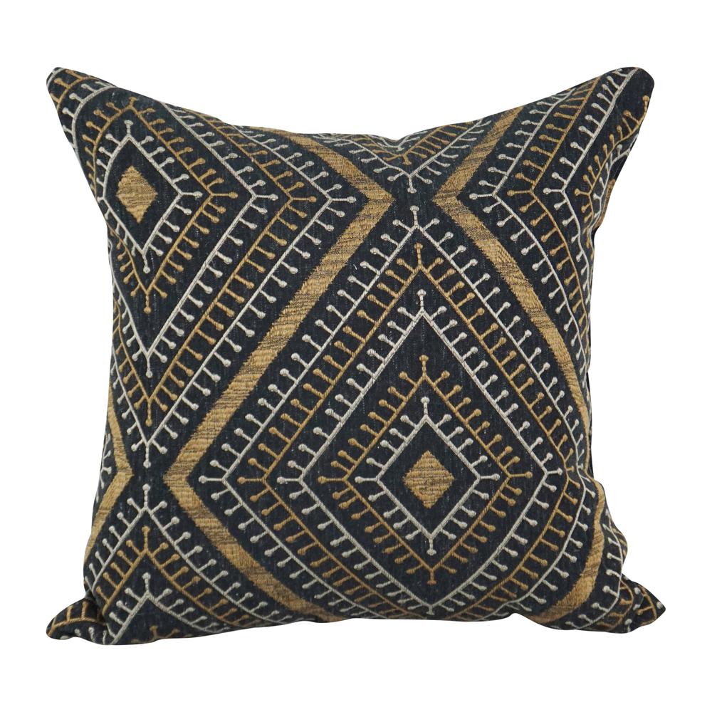 17-inch Jacquard Throw Pillows with Inserts (Set of 2)  9910-S2-ID-142. Picture 2