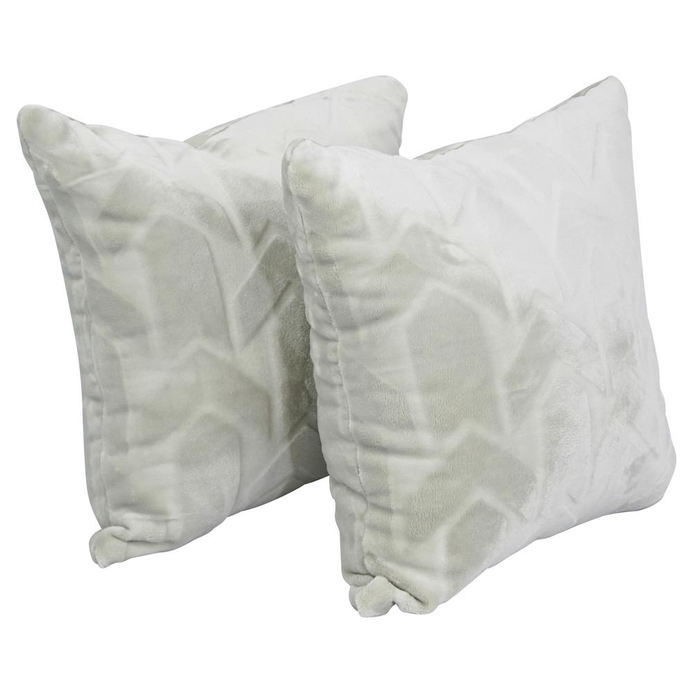17-inch Jacquard Throw Pillows with Inserts (Set of 2)  9910-S2-ID-151. Picture 1