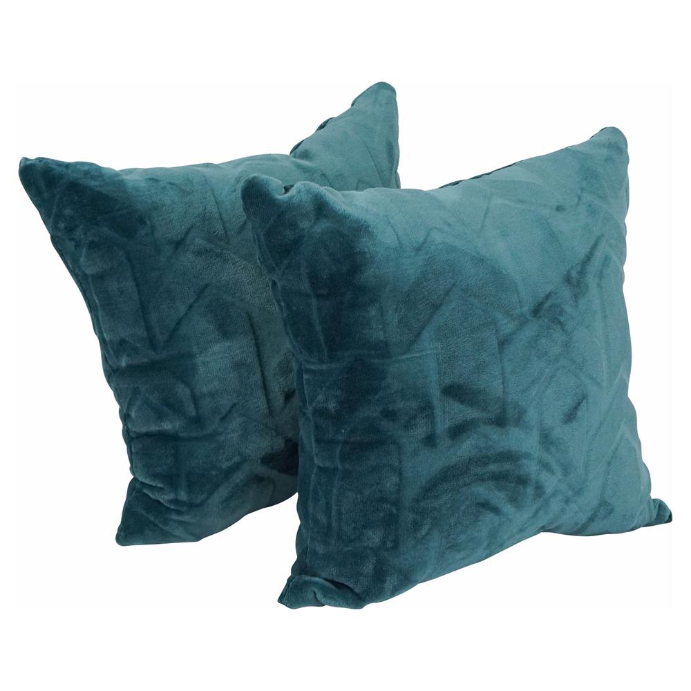 17-inch Jacquard Throw Pillows with Inserts (Set of 2)  9910-S2-ID-152. Picture 1