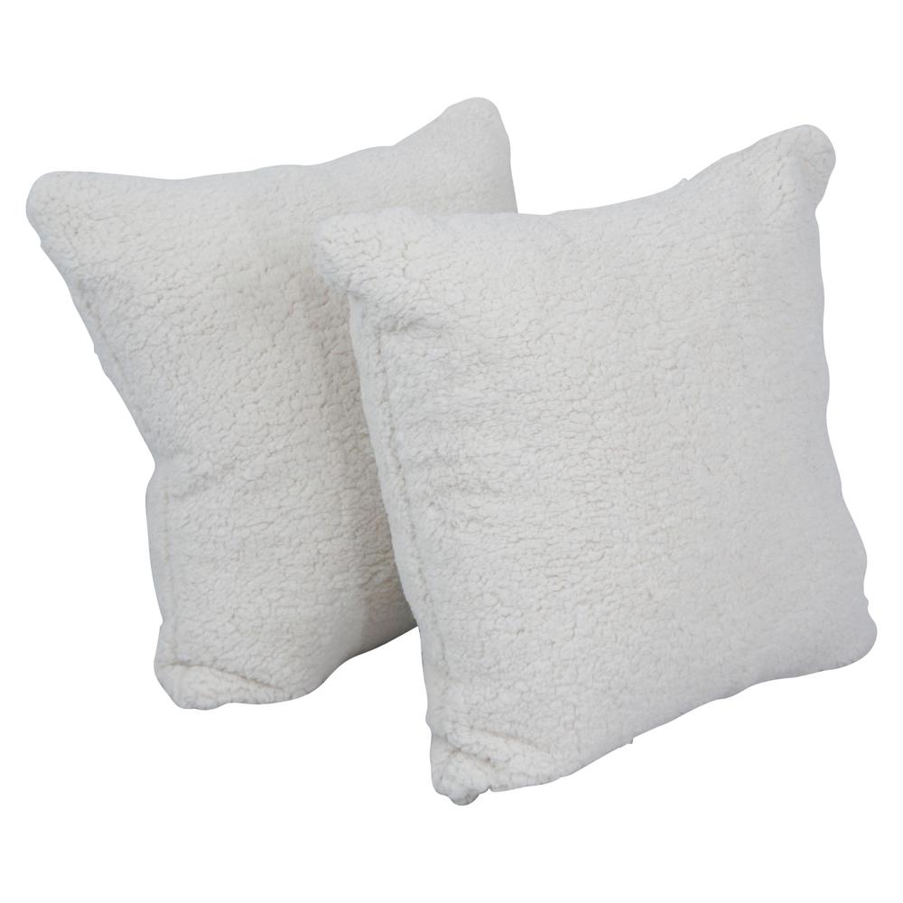 17-inch Jacquard Throw Pillows with Inserts (Set of 2)  9910-S2-ID-155. Picture 1