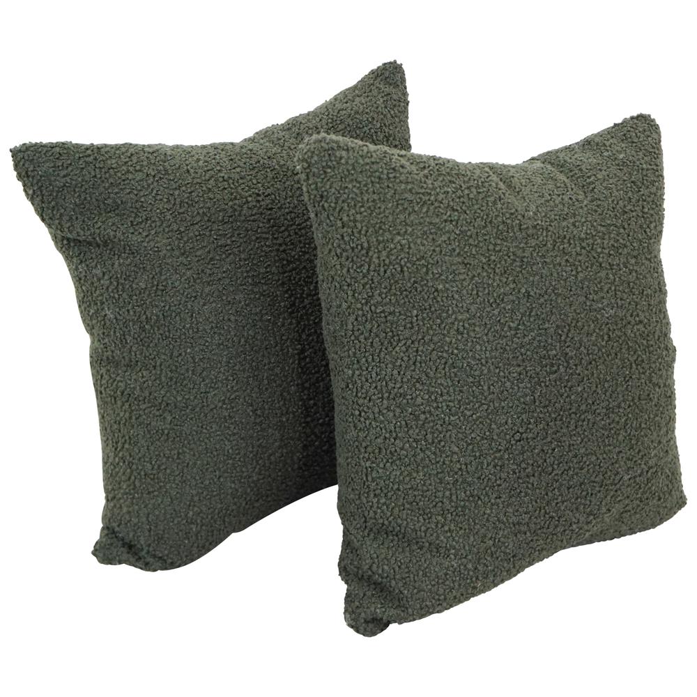 17-inch Jacquard Throw Pillows with Inserts (Set of 2)  9910-S2-ID-158. Picture 1