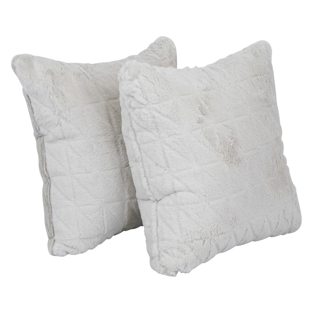 17-inch Jacquard Throw Pillows with Inserts (Set of 2)  9910-S2-ID-159. Picture 1