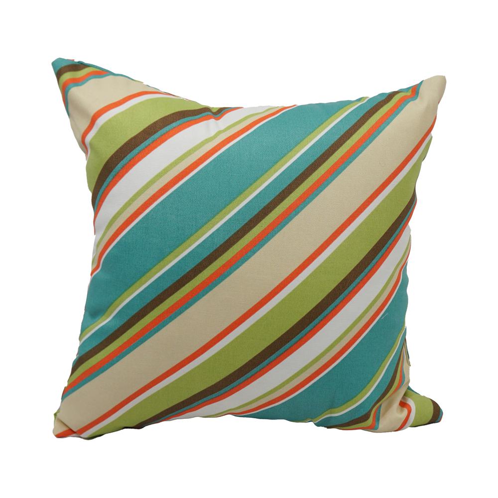 17-inch Square Polyester Outdoor Throw Pillows (Set of 2) 9910-S2-OD-103. Picture 2