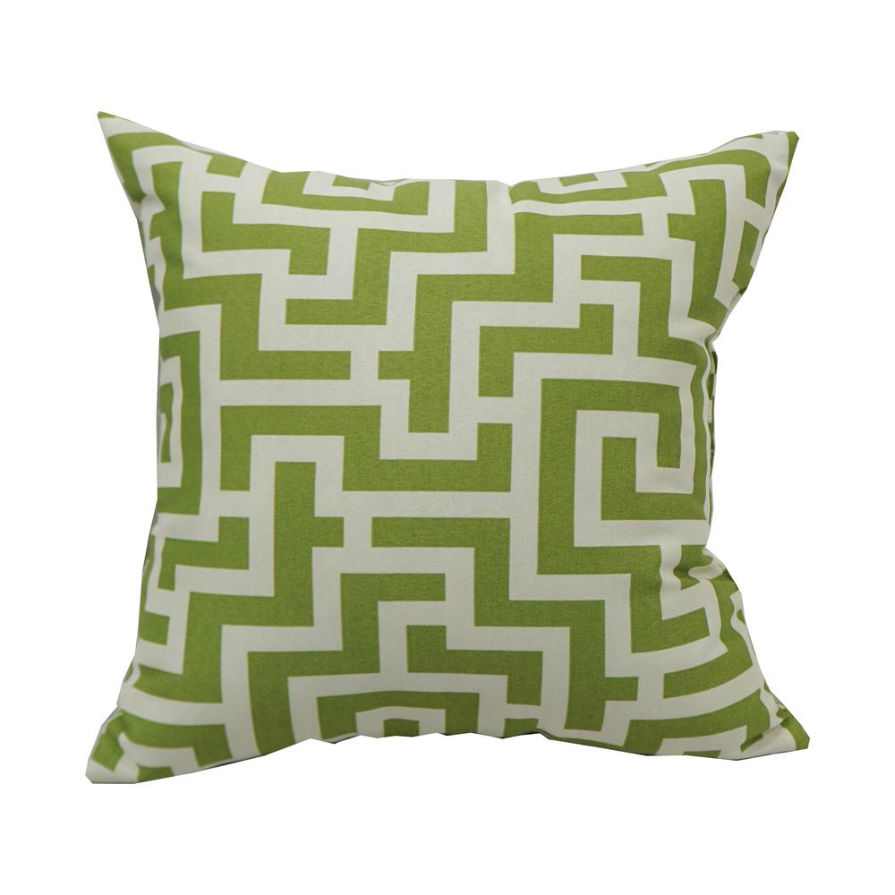 17-inch Square Polyester Outdoor Throw Pillows (Set of 2) 9910-S2-OD-112. Picture 2