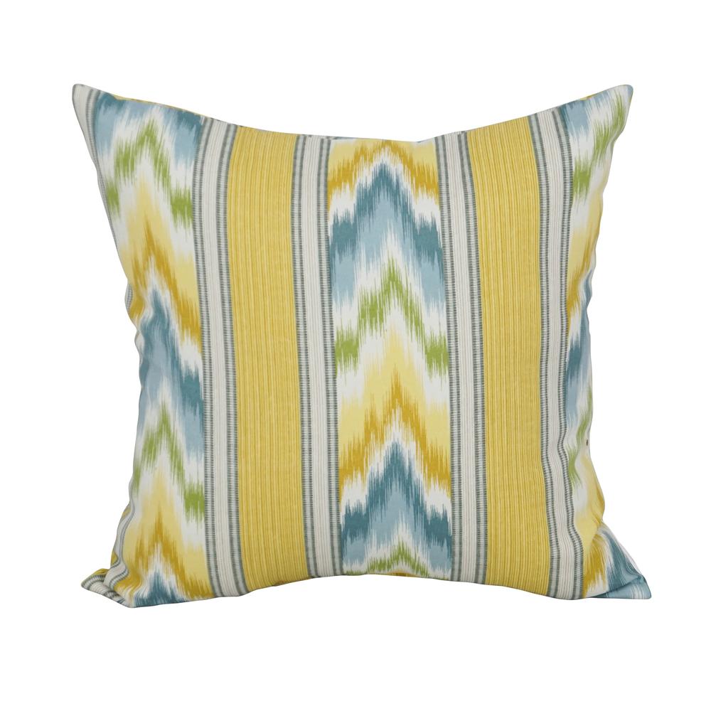 17-inch Square Polyester Outdoor Throw Pillows (Set of 2) 9910-S2-OD-116. Picture 2