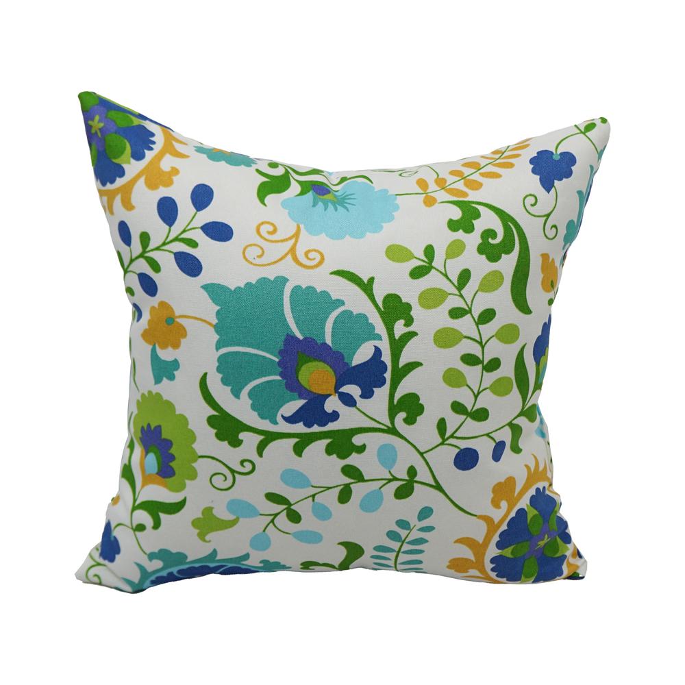 17-inch Square Polyester Outdoor Throw Pillows (Set of 2) 9910-S2-OD-121. Picture 2
