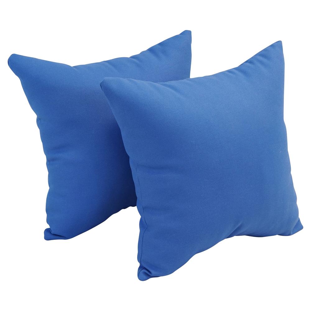 17-inch Square Polyester Outdoor Throw Pillows (Set of 2) 9910-S2-OD-134. Picture 1