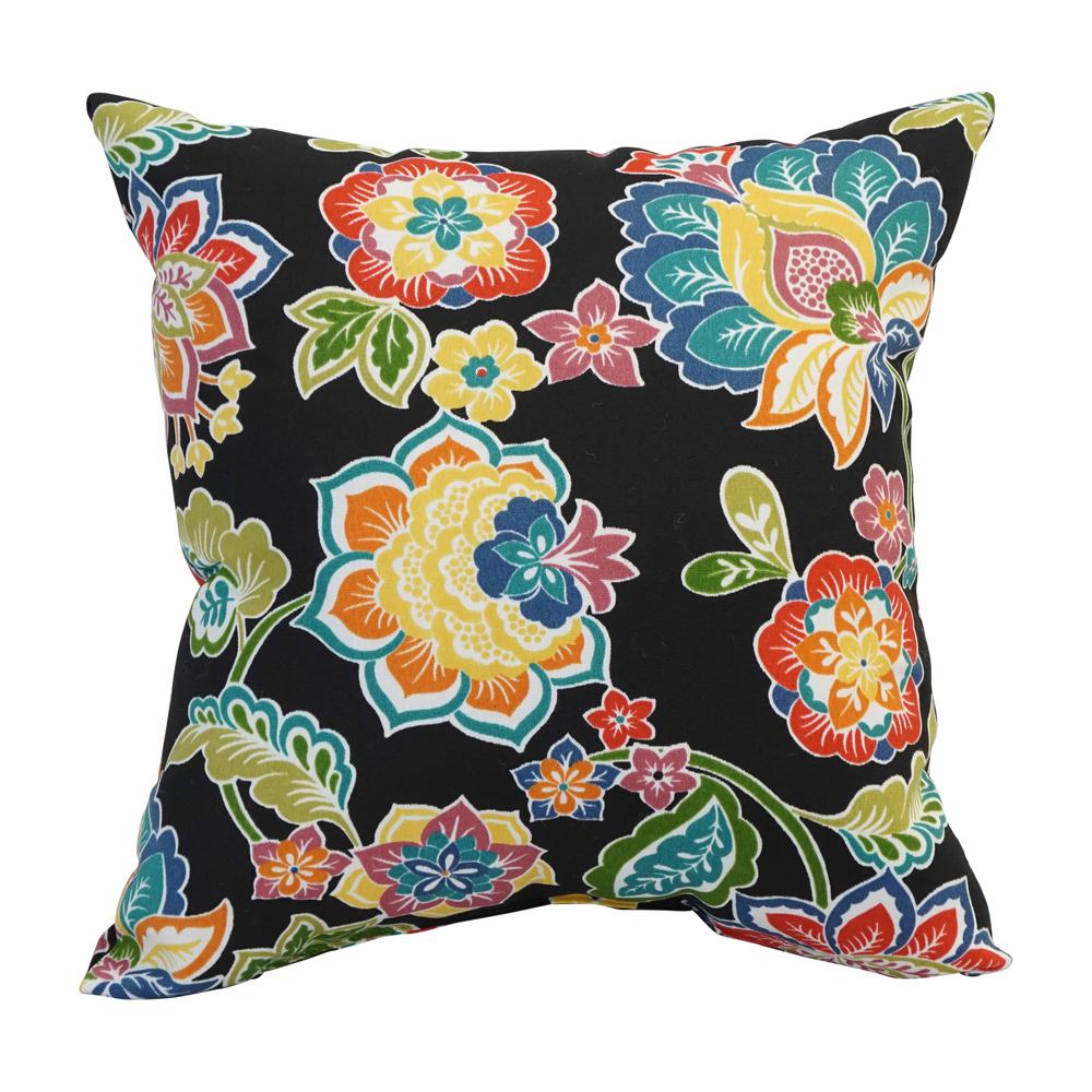 17-inch Square Polyester Outdoor Throw Pillows (Set of 2) 9910-S2-OD-140. Picture 2