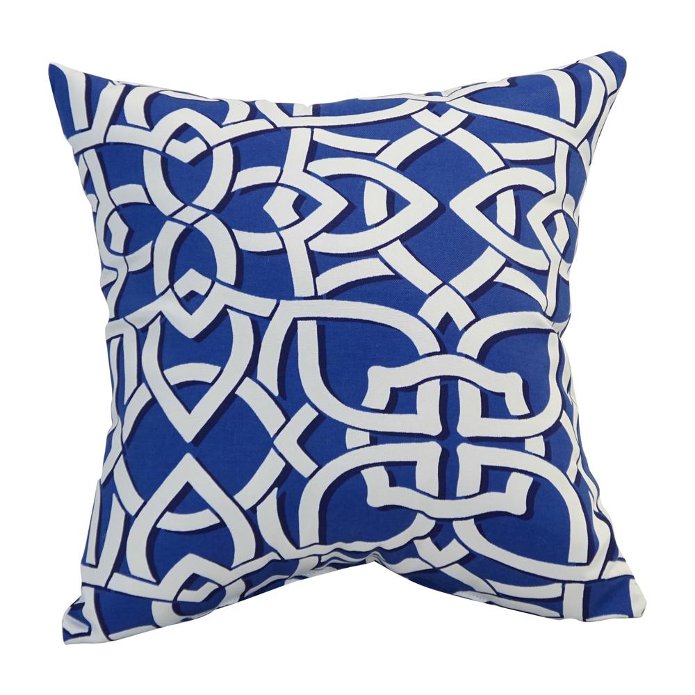 17-inch Square Polyester Outdoor Throw Pillows (Set of 2) 9910-S2-OD-147. Picture 2