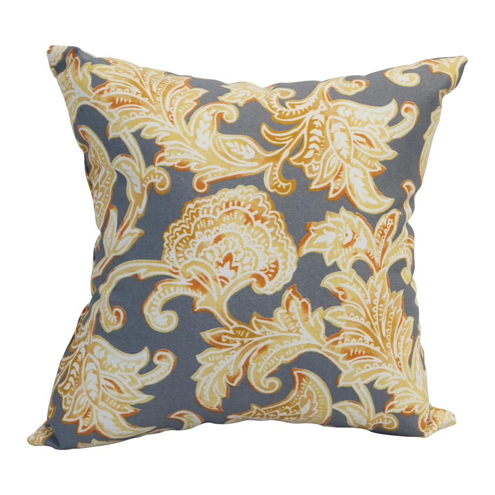 17-inch Square Polyester Outdoor Throw Pillows (Set of 2) 9910-S2-OD-157. Picture 2