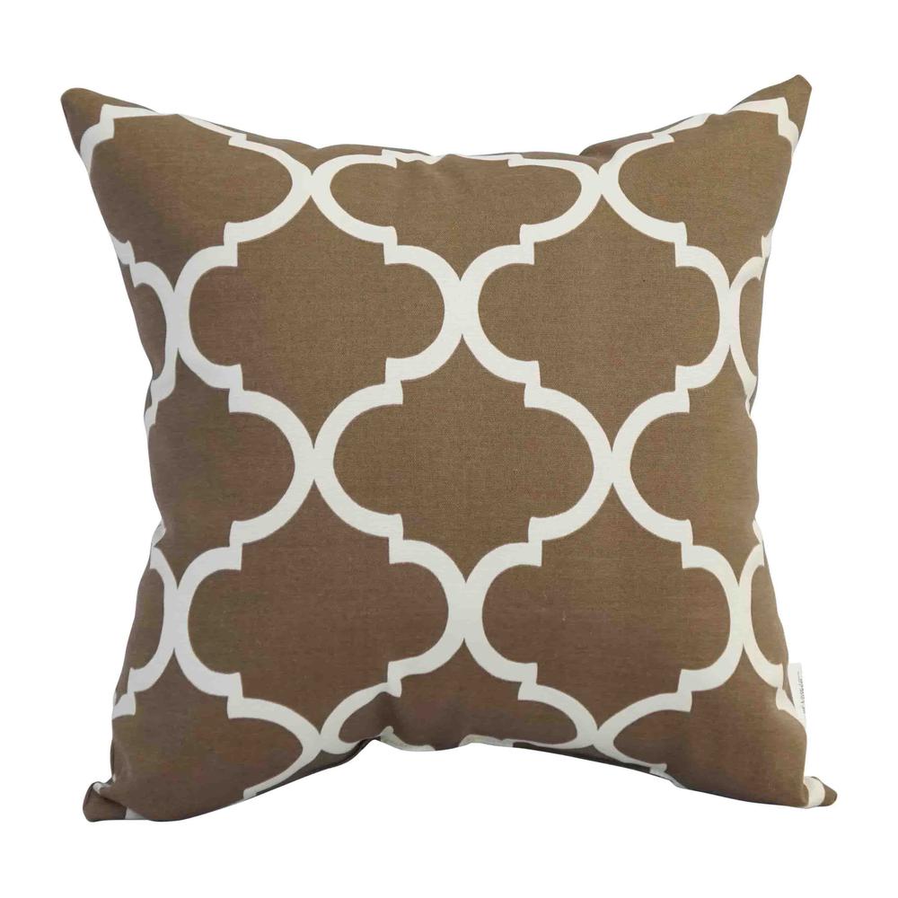 17-inch Square Polyester Outdoor Throw Pillows (Set of 2) 9910-S2-OD-160. Picture 2