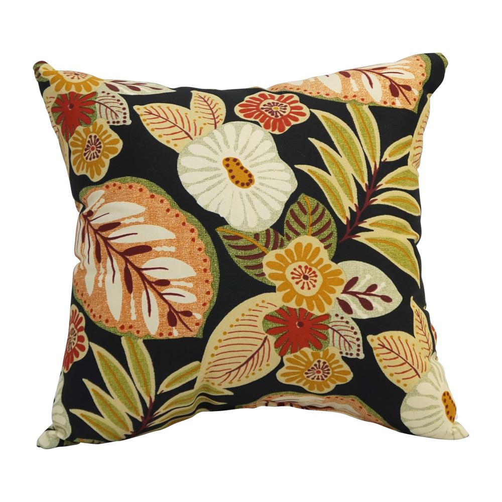 17-inch Square Polyester Outdoor Throw Pillows (Set of 2) 9910-S2-OD-168. Picture 2