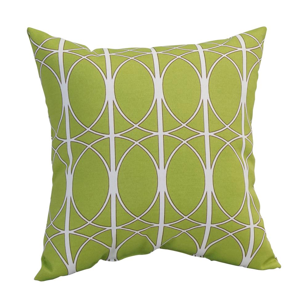 17-inch Square Polyester Outdoor Throw Pillows (Set of 2) 9910-S2-OD-169. Picture 2
