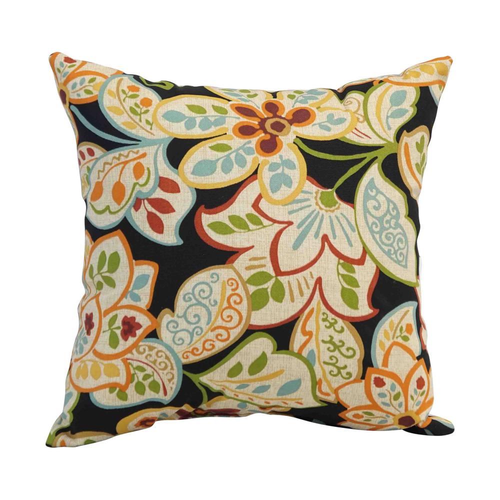 17-inch Square Polyester Outdoor Throw Pillows (Set of 2) 9910-S2-OD-173. Picture 2