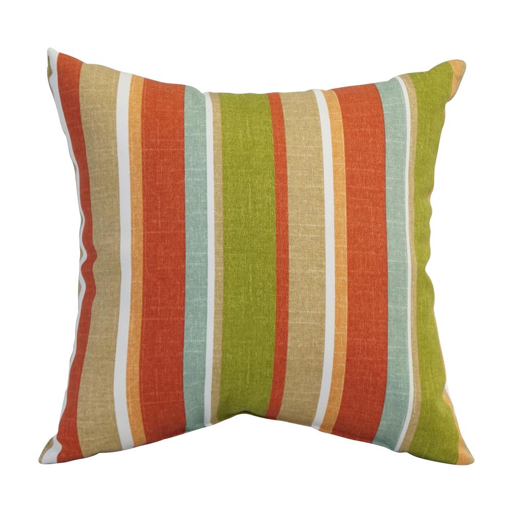 17-inch Square Polyester Outdoor Throw Pillows (Set of 2) 9910-S2-OD-176. Picture 2