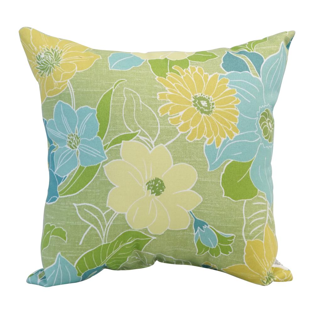 17-inch Square Polyester Outdoor Throw Pillows (Set of 2) 9910-S2-OD-179. Picture 2