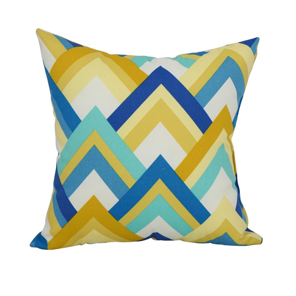 17-inch Square Polyester Outdoor Throw Pillows (Set of 2) 9910-S2-OD-184. Picture 2