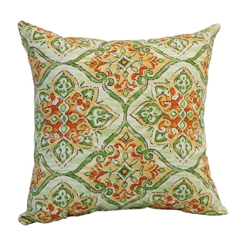 17-inch Square Polyester Outdoor Throw Pillows (Set of 2) 9910-S2-OD-191. Picture 2