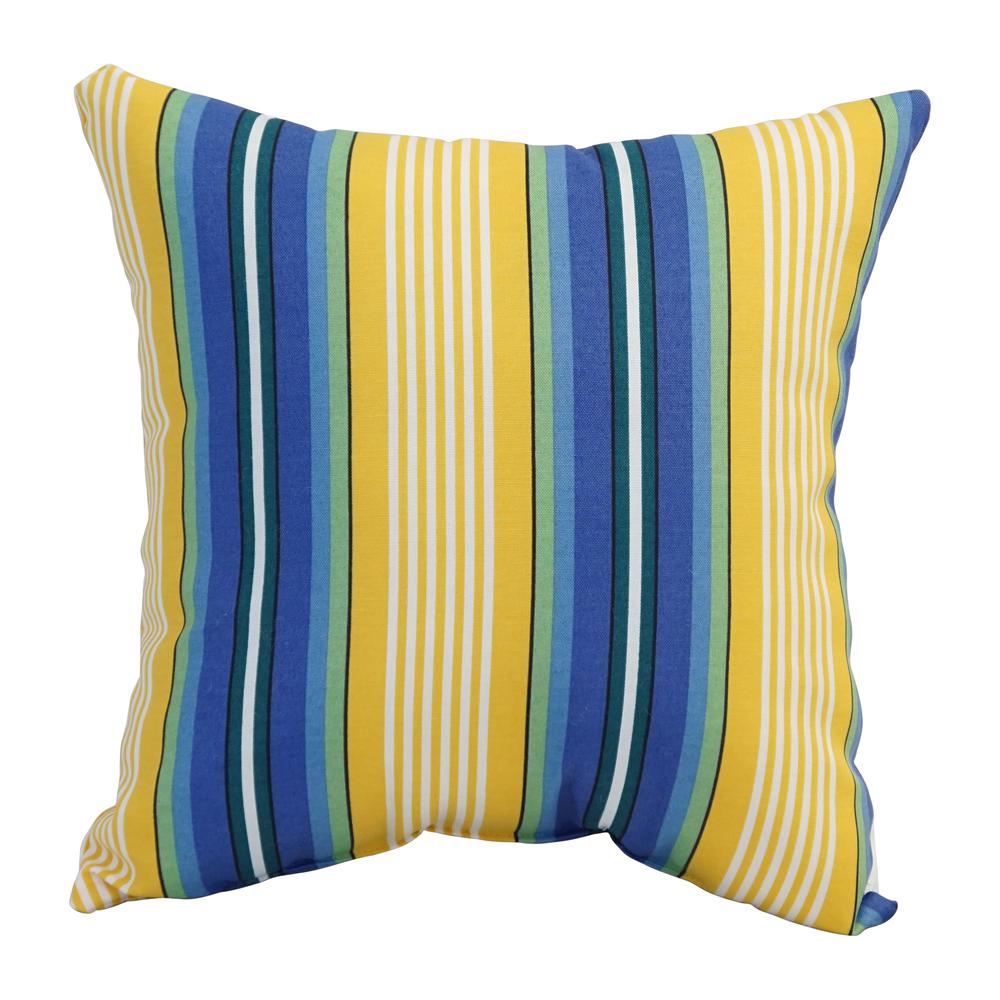 17-inch Square Polyester Outdoor Throw Pillows (Set of 2) 9910-S2-OD-196. Picture 2