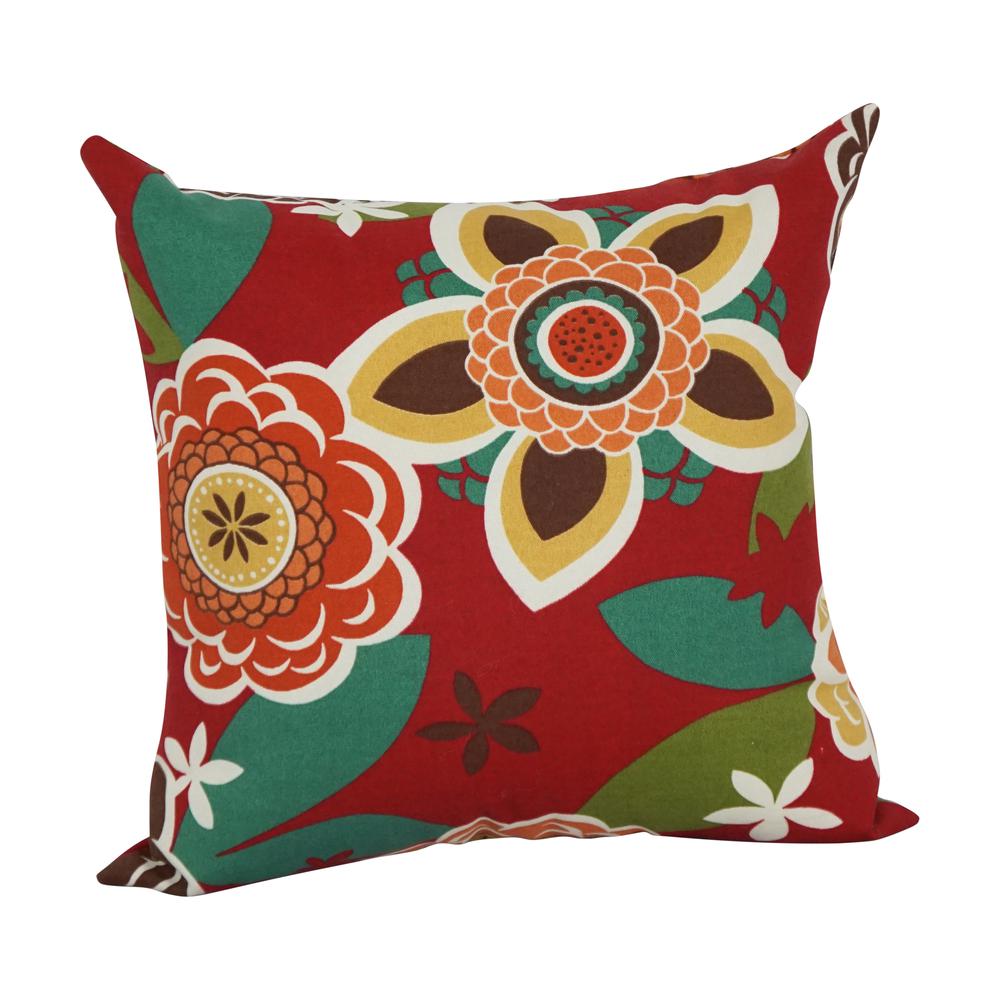 17-inch Square Polyester Outdoor Throw Pillows (Set of 2) 9910-S2-OD-202. Picture 2