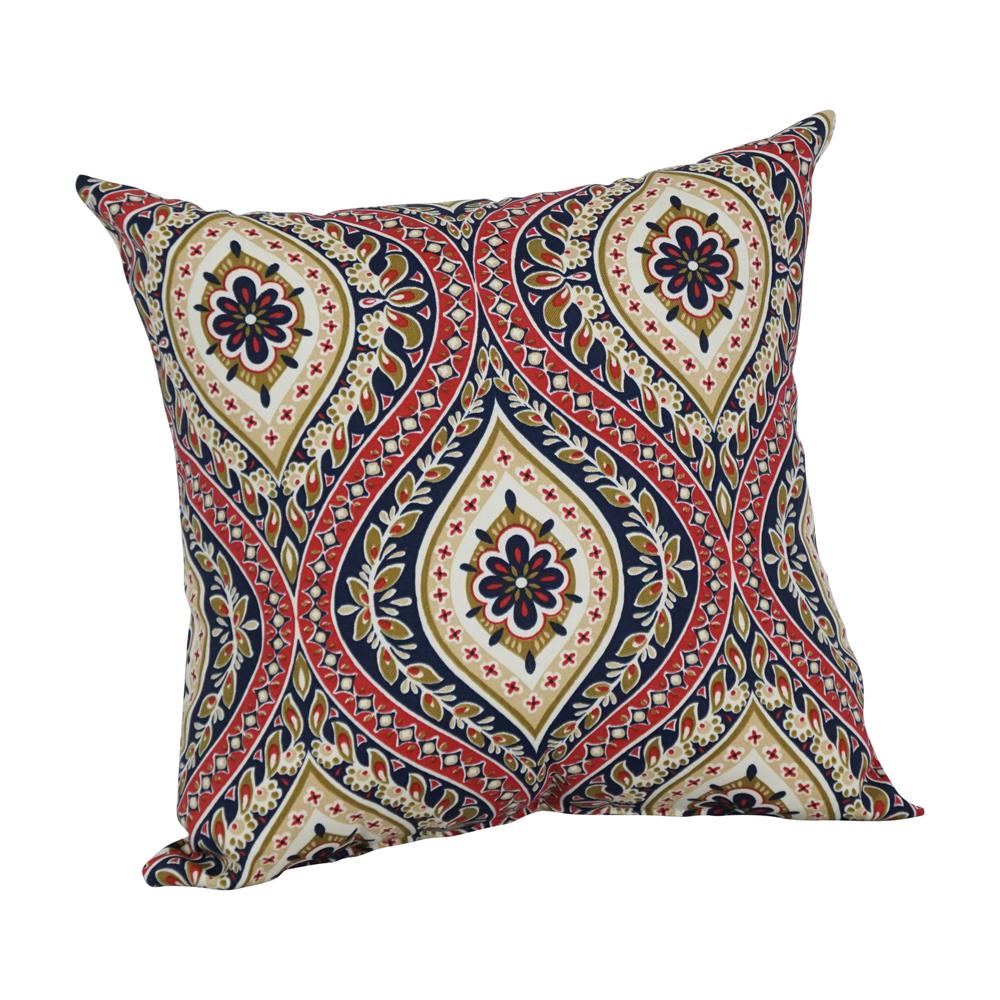 17-inch Square Polyester Outdoor Throw Pillows (Set of 2) 9910-S2-OD-224. Picture 2