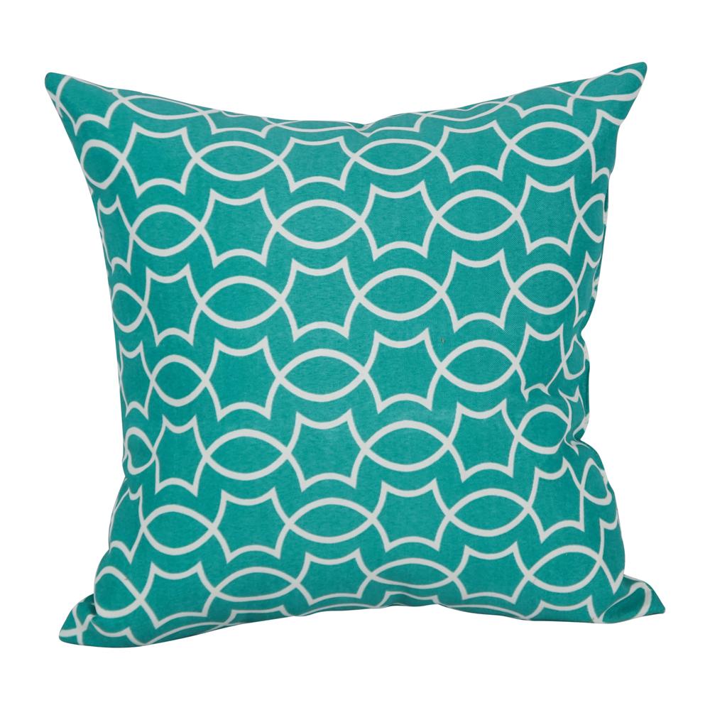 17-inch Square Polyester Outdoor Throw Pillows (Set of 2) 9910-S2-OD-235. Picture 2