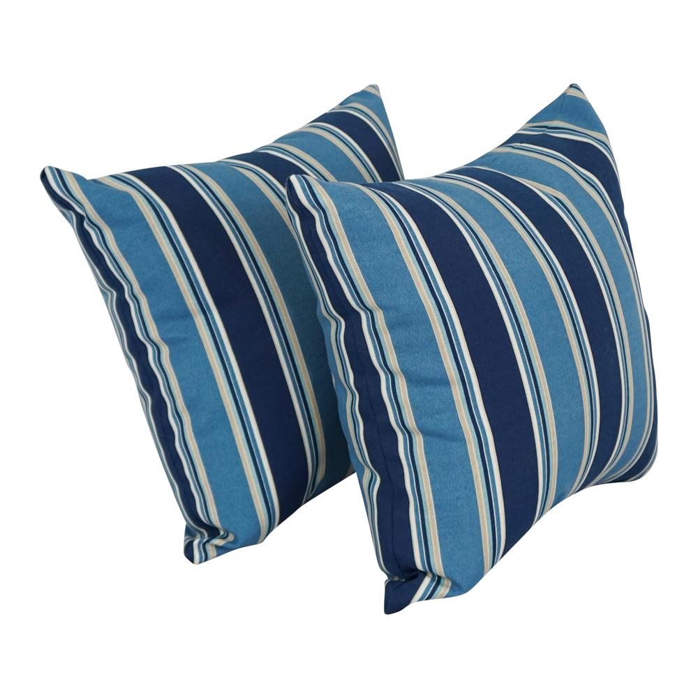 17-inch Square Polyester Outdoor Throw Pillows (Set of 2) 9910-S2-OD-236. Picture 1