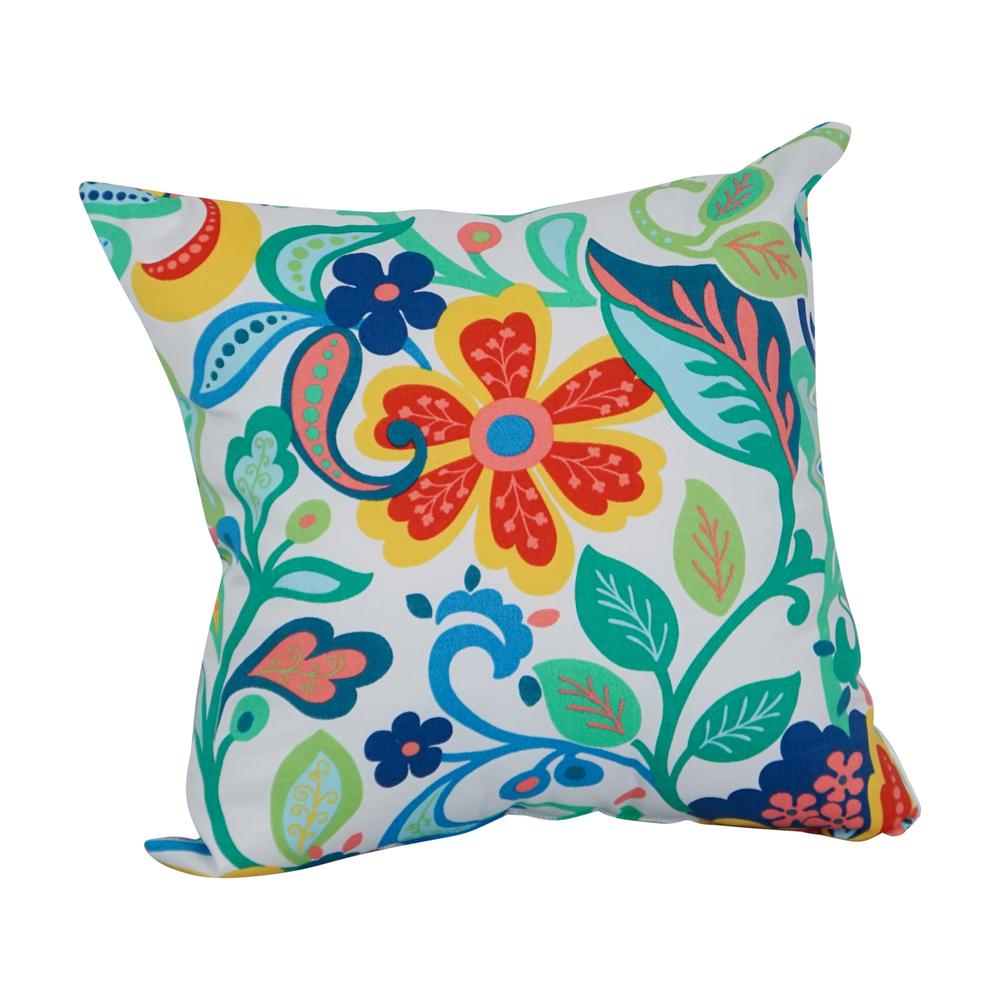 17-inch Square Polyester Outdoor Throw Pillows (Set of 2) 9910-S2-OD-240. Picture 2