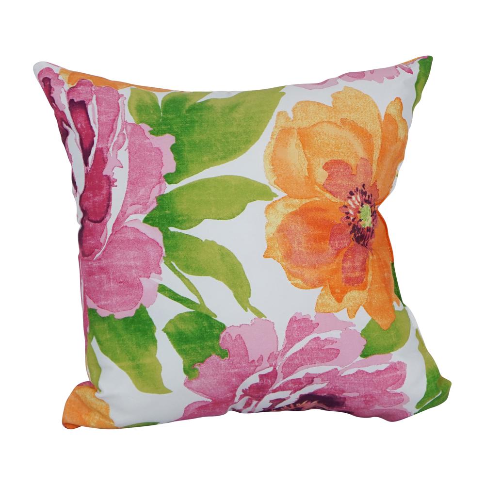 17-inch Square Polyester Outdoor Throw Pillows (Set of 2) 9910-S2-OD-243. Picture 2