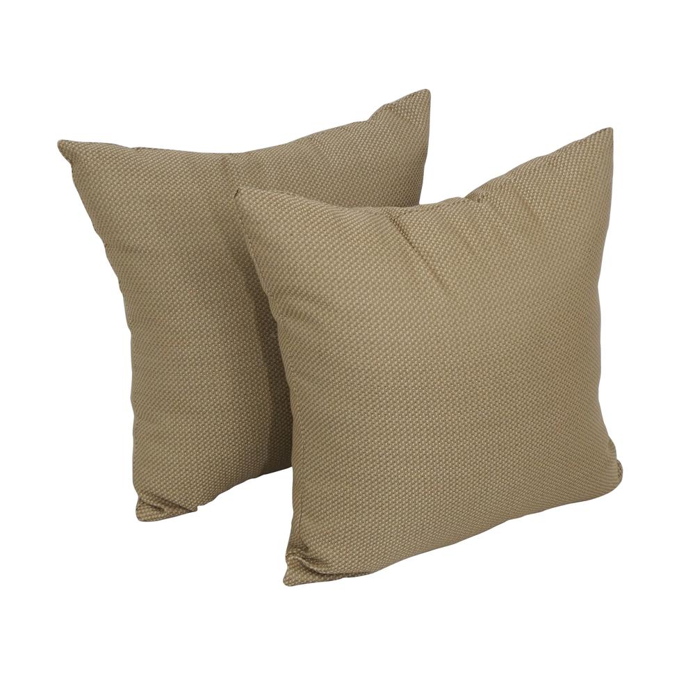 17-inch Square Premium Polyester Outdoor Throw Pillows (Set of 2) 9910-S2-PO-012. Picture 1