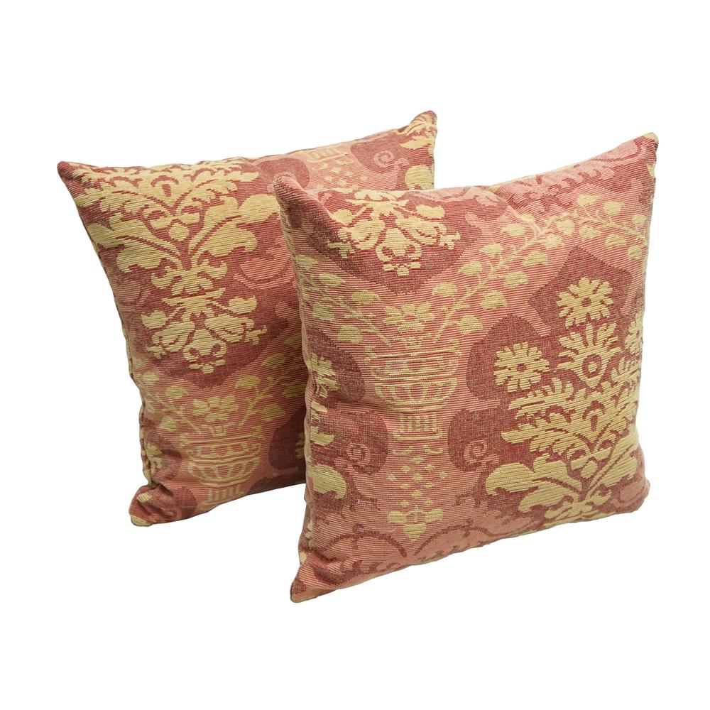 17-inch Tapestry Throw Pillows with Inserts (Set of 2) 9910-S2-ZP-ID-040. Picture 1